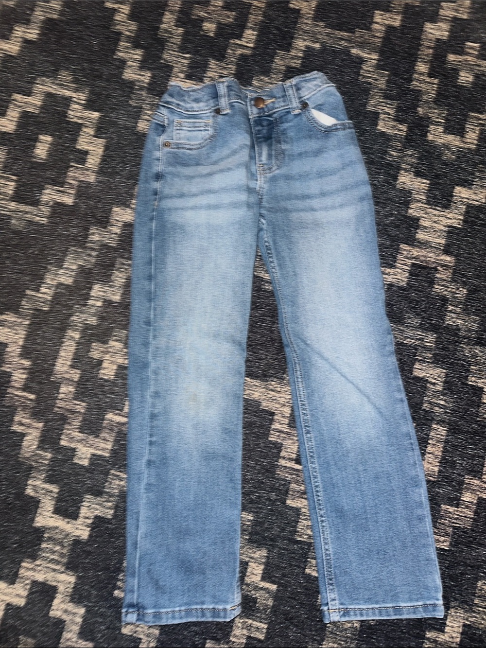 wonder nation Light Wash Straight-Leg Women's Jeans